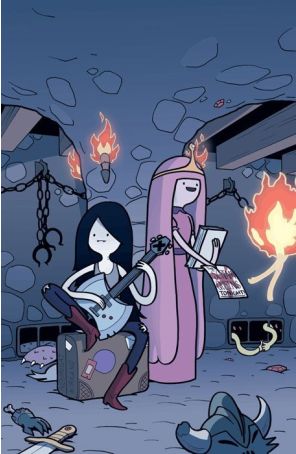 Adventure Time: Marceline and the Scream Queens 4C published by Boom! with cover art by Couceiro Magno