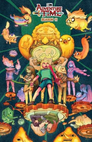 Adventure Time: Season 11 5A published by Boom! with cover art by Julie Benbassat