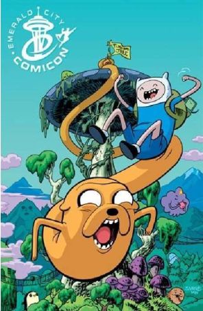 Adventure Time 1F published by Boom! with cover art by Chris Samnee