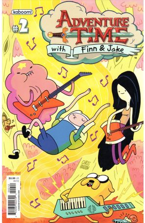 Adventure Time 2 (2nd) published by Boom! with cover art by Chris Houghton