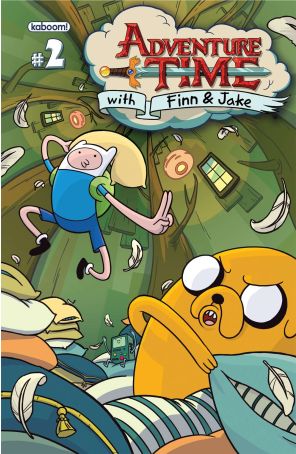 Adventure Time 2B published by Boom! with cover art by Jen Bennett