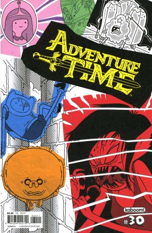 Adventure Time 30A published by Boom! with cover art by Nick Iluzada