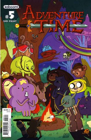Adventure Time 5 (2nd) published by Boom! with cover art by Chris Houghton