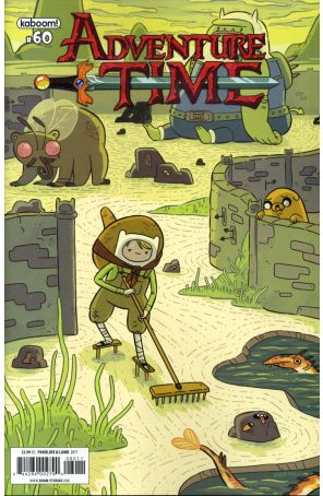 Adventure Time 60 published by Boom! with cover art by Shelli Paroline