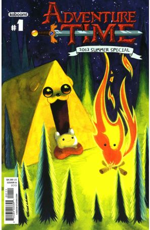 Adventure Time Summer Special 1A published by Boom! with cover art by Becky Dreistadt
