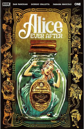 Alice Ever After 1 published by Boom! with cover art by Dan Panosian