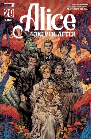 Alice Forever After 1A published by Boom! with cover art by Dan Panosian