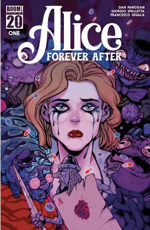 Alice Forever After 1C published by Boom! with cover art by Michael Dialynas