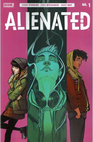 Alienated 1 published by Boom! with cover art by Chris Wildgoose