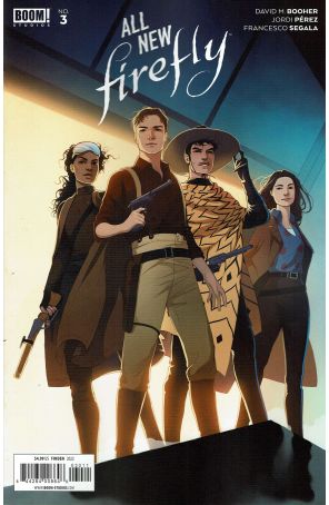 All-New Firefly 3 published by Boom! with cover art by Mona Finden