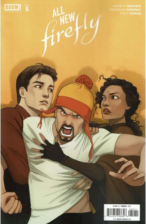 All-New Firefly 5 published by Boom! with cover art by Mona Finden