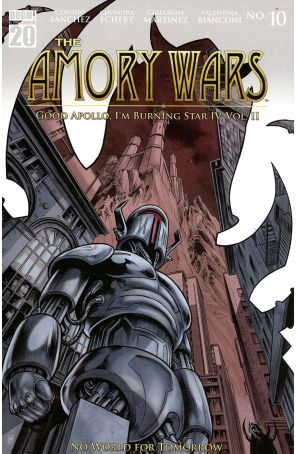 Amory Wars: Good Apollo, I'm Burning Star IV Volume II-No World for Tomorrow 10A published by Boom! with cover art by Gianluca Gugliotta