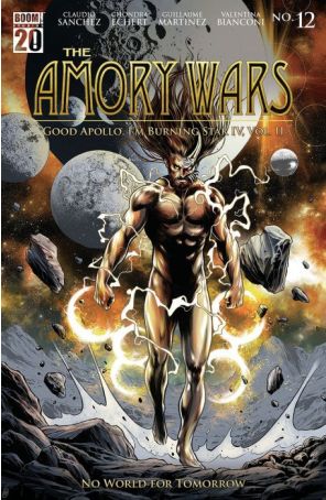 Amory Wars: Good Apollo, I'm Burning Star IV Volume II-No World for Tomorrow 12A published by Boom! with cover art by Gianluca Gugliotta