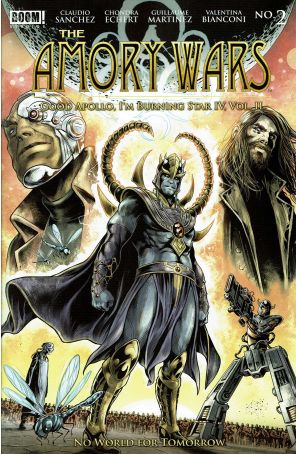 Amory Wars: Good Apollo, I'm Burning Star IV Volume II-No World for Tomorrow 2A published by Boom! with cover art by Gianluca Gugliotta