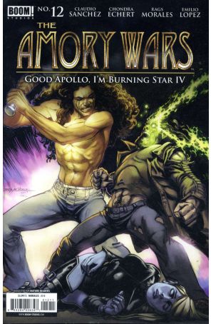 Amory Wars: Good Apollo, I'm a Burning Star IV 12 published by Boom! with cover art by Rags Morales