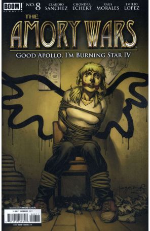 Amory Wars: Good Apollo, I'm a Burning Star IV 8 published by Boom! with cover art by Rags Morales
