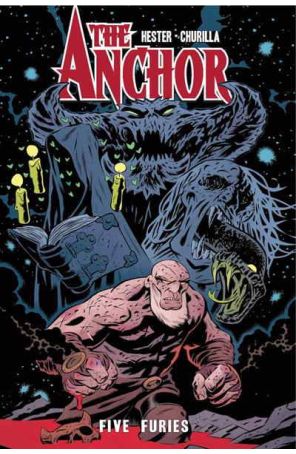 The Anchor TPB 1 published by Boom! with cover art by Brian Churlilla