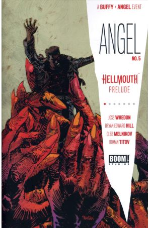 Angel (Boom!) 5A published by Boom! with cover art by Dan Panosian
