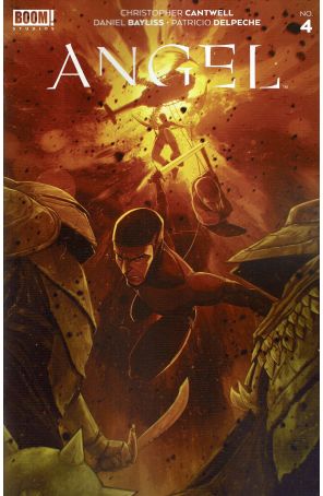 Angel (Boom!, 2nd Series) 4A published by Boom! with cover art by Nimit Malavia
