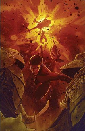 Angel (Boom!, 2nd Series) 4B published by Boom! with cover art by Nimit Malavia
