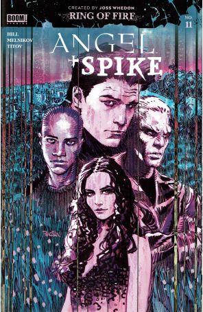 Angel + Spike 11A published by Boom! with cover art by Dan Panosian