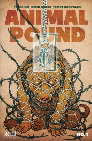 Animal Pound 1B published by Boom! with cover art by Yuko Shimizu