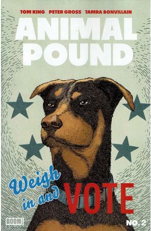 Animal Pound 2A published by Boom! with cover art by Peter Gross