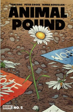 Animal Pound 5A published by Boom! with cover art by Peter Gross