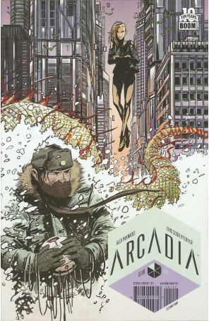 Arcadia 1 (2nd) published by Boom! with cover art by Eric Scott Pfeiffer