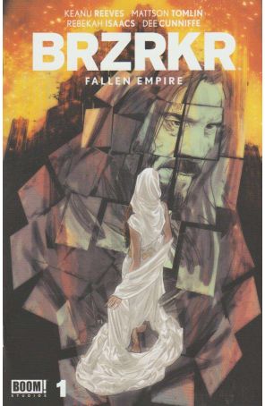BRZRKR: Fallen Empire 1B published by Boom! with cover art by Joëlle Jones