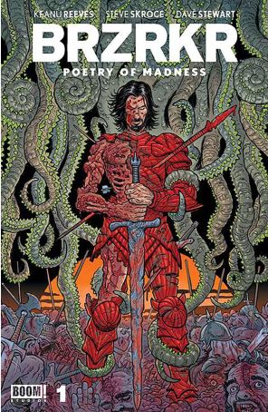 BRZRKR: Poetry of Madness 1A published by Boom! with cover art by Steve Skroce