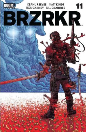 BRZRKR 11B published by Boom! with cover art by David Rubín