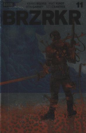 BRZRKR 11D published by Boom! with cover art by David Rubín