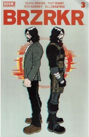 BRZRKR 3A published by Boom! with cover art by Rafael Grampá