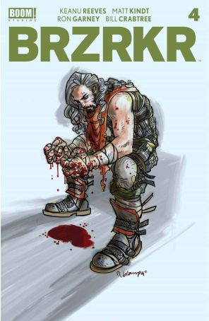 BRZRKR 4A published by Boom! with cover art by Rafael Grampá