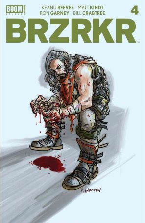 BRZRKR 4C published by Boom! with cover art by Rafael Grampá