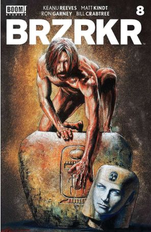BRZRKR 8B published by Boom! with cover art by Aaron Campbell
