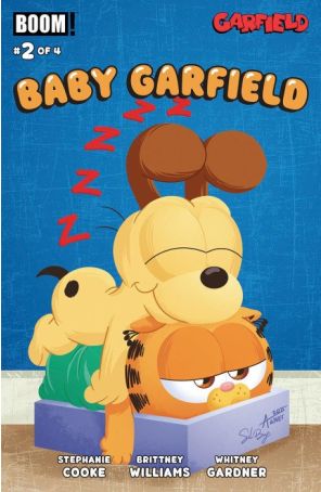 Baby Garfield 2A published by Boom! with cover art by Agnes Garbowska