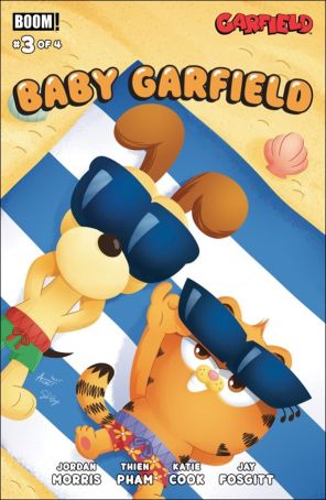 Baby Garfield 3A published by Boom! with cover art by Agnes Garbowska