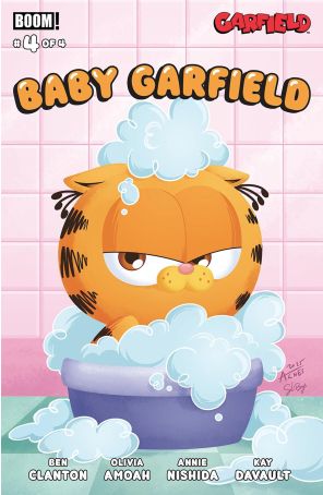 Baby Garfield 4A published by Boom! with cover art by Agnes Garbowska