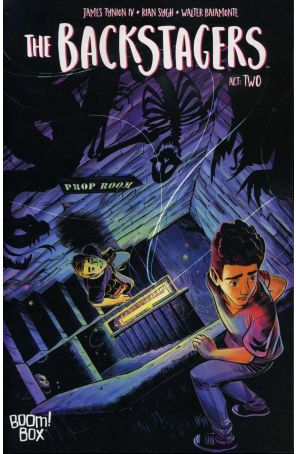 The Backstagers 2 published by Boom! with cover art by Veronica Fish