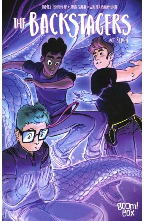 The Backstagers 7 published by Boom! with cover art by Veronica Fish
