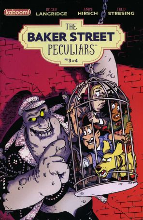 Baker Street Peculiars 3 published by Boom! with cover art by Andy Hirsch
