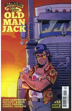 Big Trouble In Little China: Old Man Jack 12 published by Boom! with cover art by Brett Parson