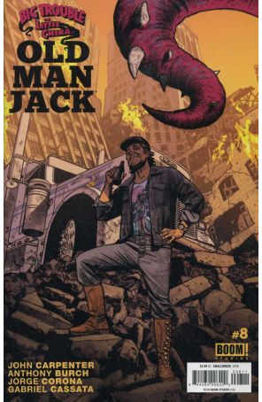 Big Trouble In Little China: Old Man Jack 8 published by Boom! with cover art by Greg Smallwood