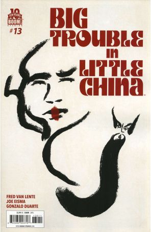 Big Trouble In Little China 13 published by Boom! with cover art by Jay Shaw