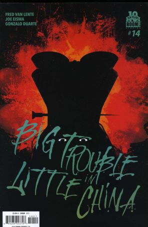 Big Trouble In Little China 14 published by Boom! with cover art by Jay Shaw