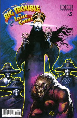 Big Trouble In Little China 5A published by Boom! with cover art by Eric Powell