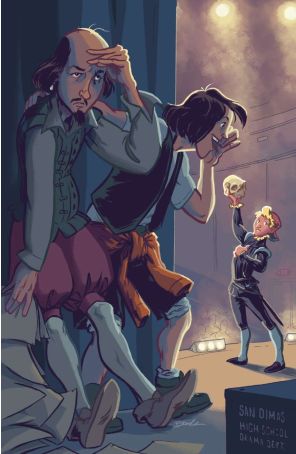 Bill And Ted's Most Triumphant Return 1D published by Boom! with cover art by Shelli Paroline