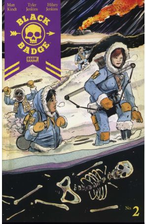 Black Badge 2A published by Boom! with cover art by Matt Kindt